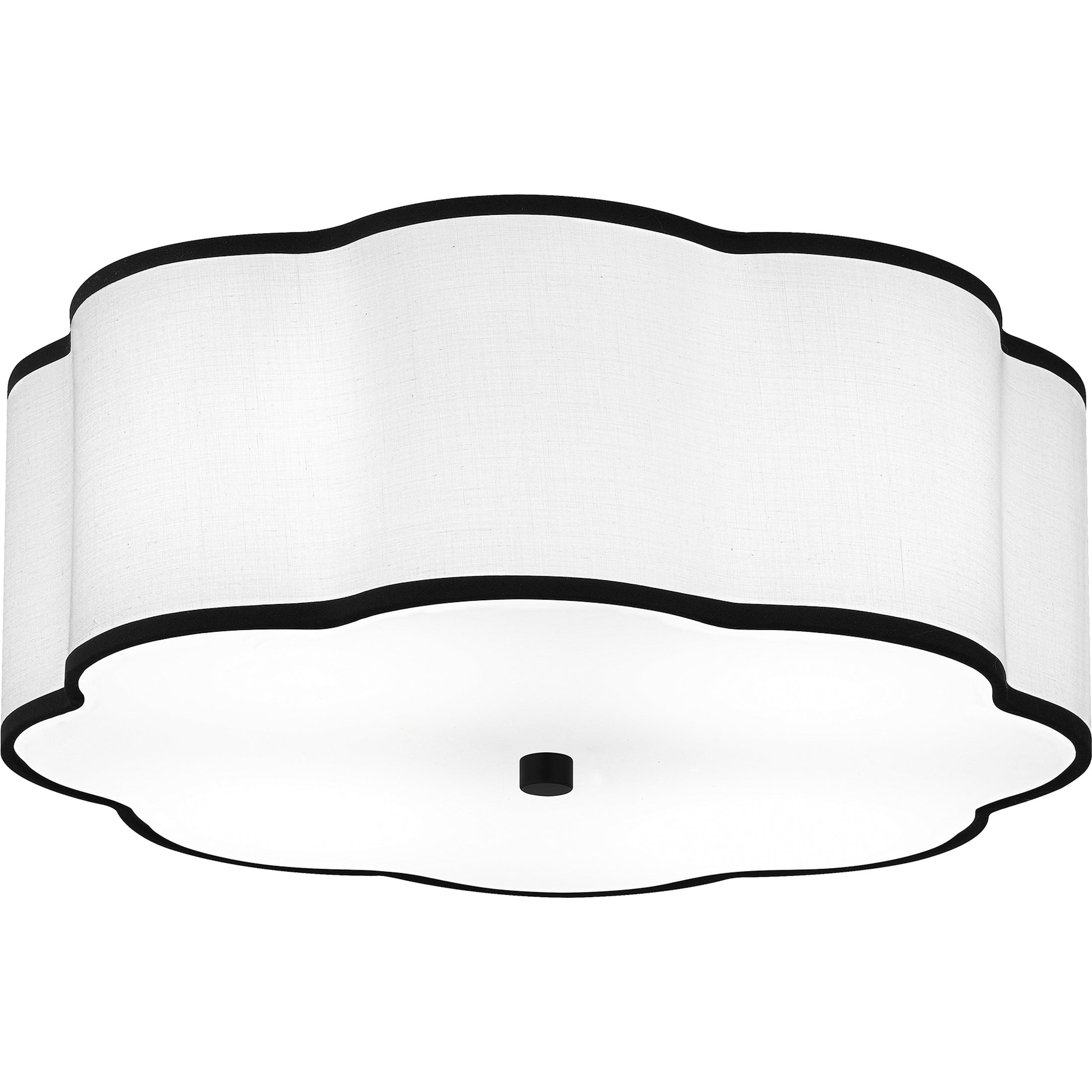 Quoizel Mabry Semi-Flush stropní svítidlo černé