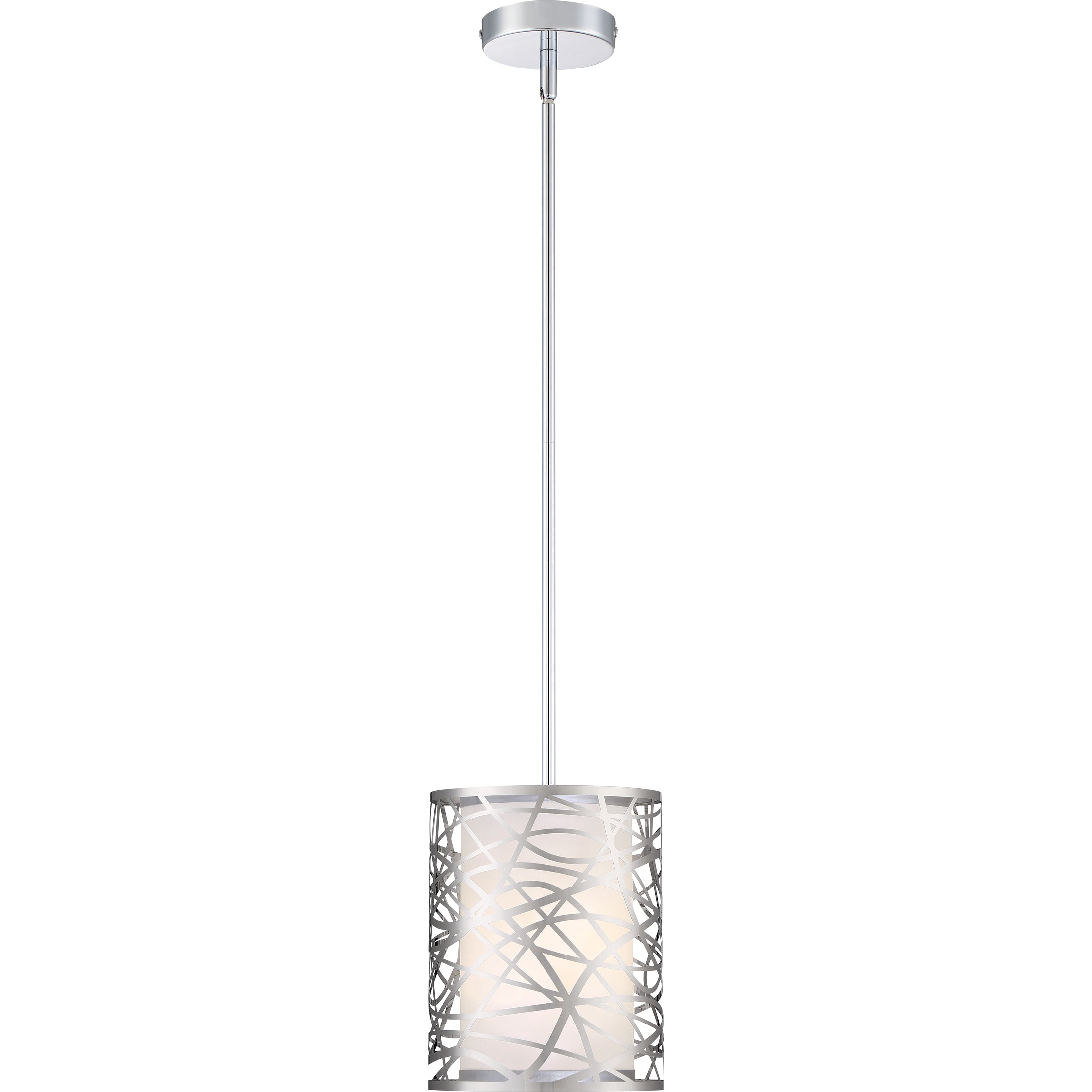 Quoizel Abode Mini Pendant závěsné svítidlo leštěný chrom