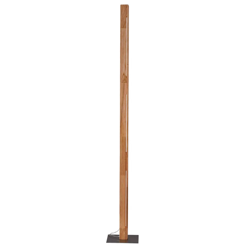 Elobra Panama stojací lampa dubová LT