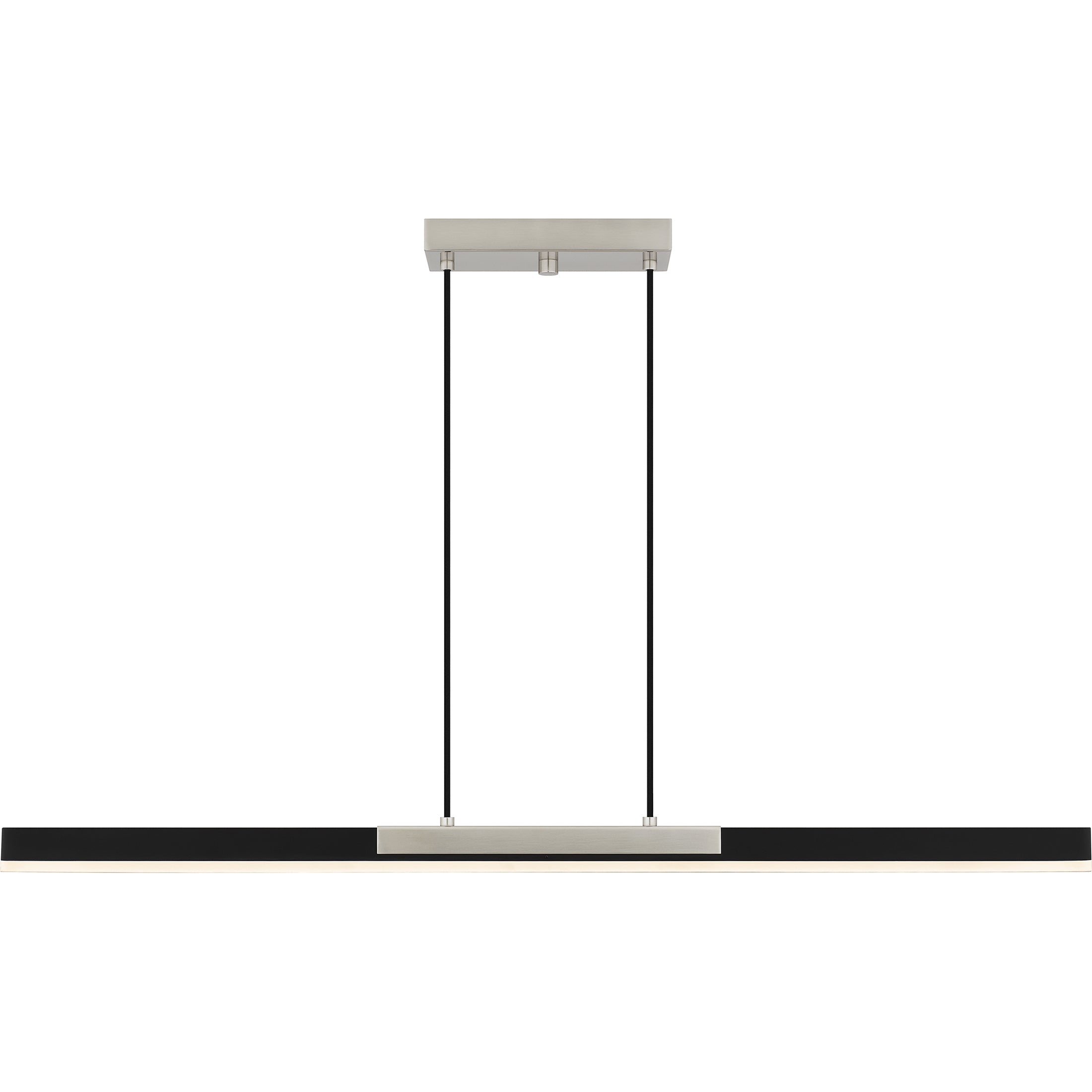 Quoizel Colter Island Light lineární lustr nikl LED