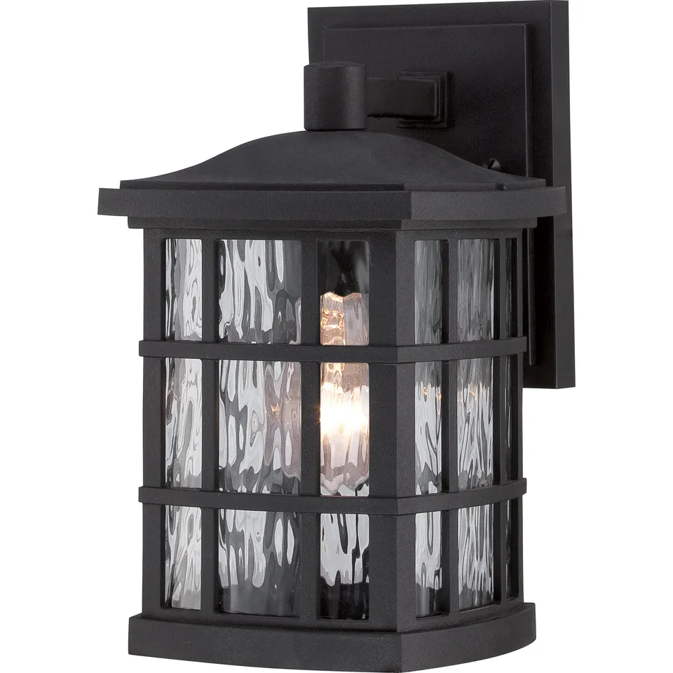 Quoizel Stonington Wall Light lampa Mystic Black 13"