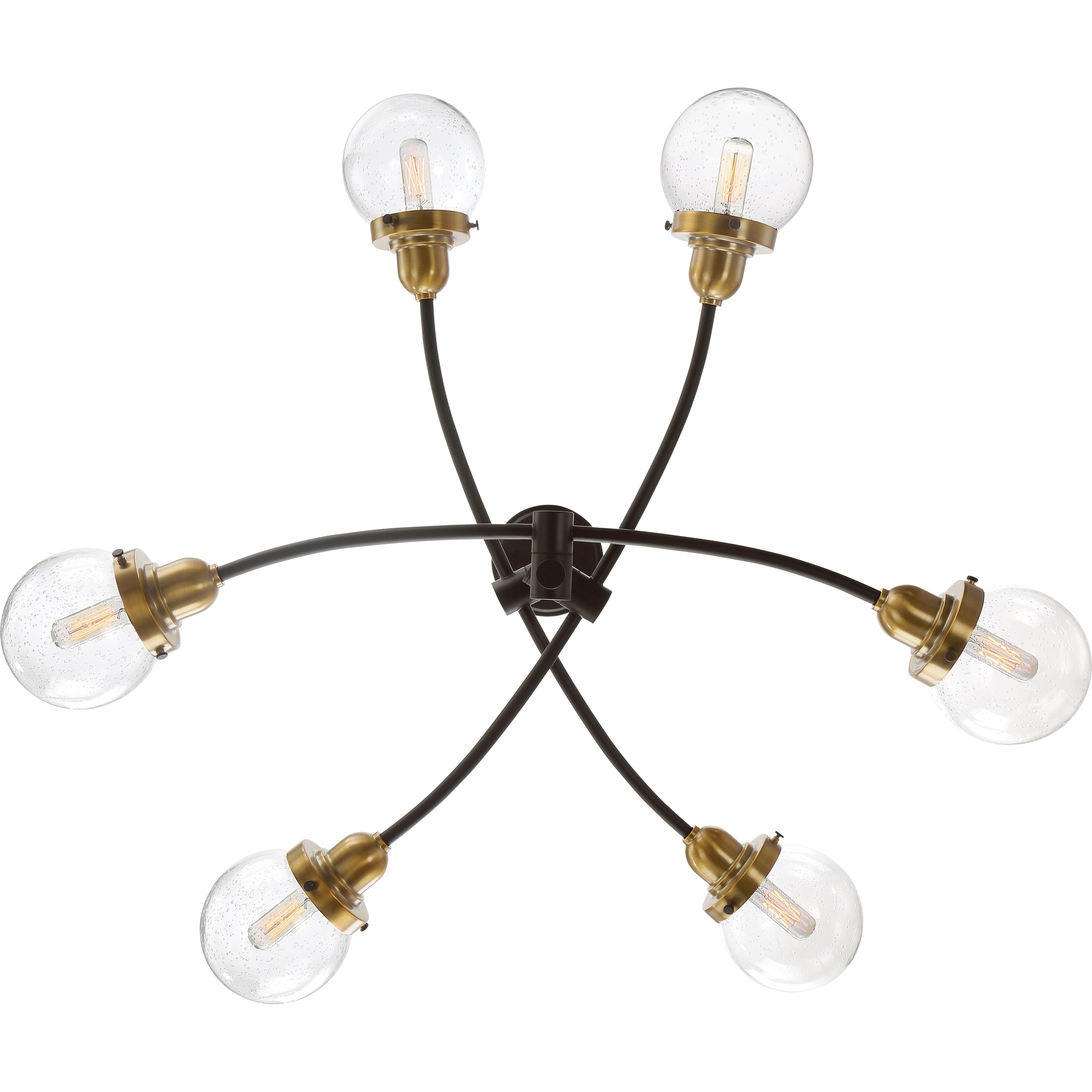Quoizel Trance lustr Western Bronze nastavitelná ramena