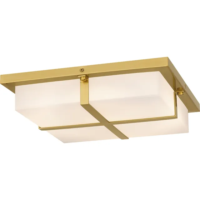 Quoizel Armstrong Flush Mount stropní svítídlo matná černá LED