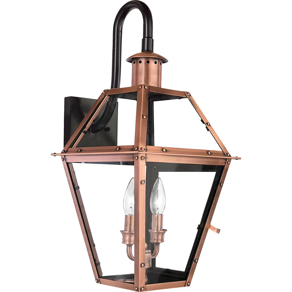 Quoizel Rue De Royal venkovní nástěnná lucerna 22,5" bronz