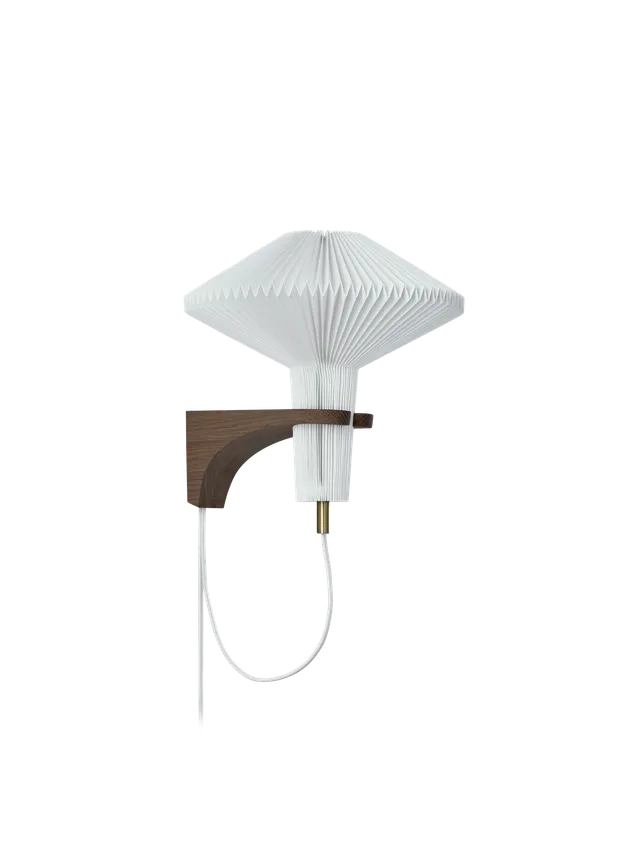 Le Klint 204 Mushroom nástěnná lampa světlý dub