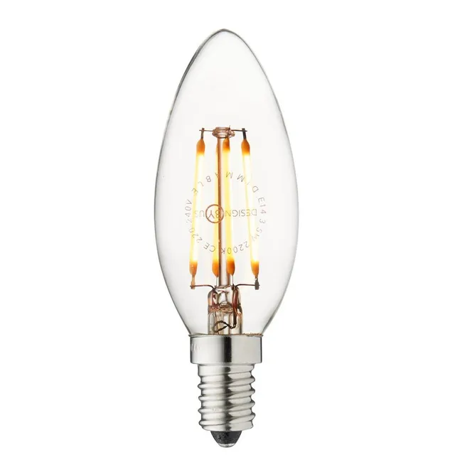 DESIGN BY US Candle Bulb Ø35 žárovka 3,5W