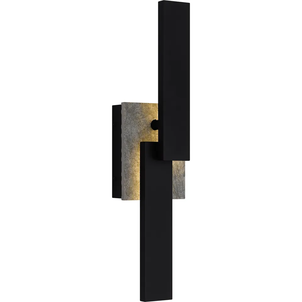 Quoizel Todman venkovní nástěnné svítidlo earth black LED