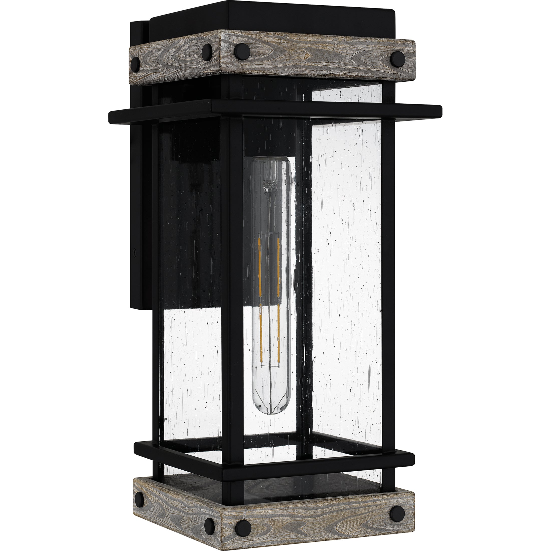 Quoizel Strader Wall Light venkovní lampa 11,5" matná černá