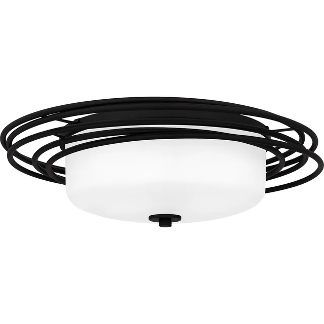 Quoizel Calliope Flush Mount stropní svítidlo černé