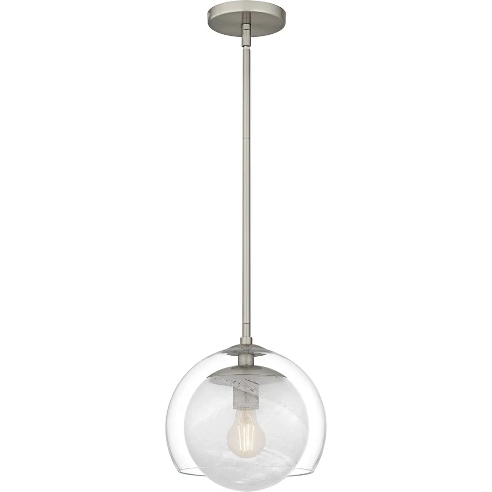 Quoizel Eslinger Mini Pendant závěsné svítidlo zlatá opál