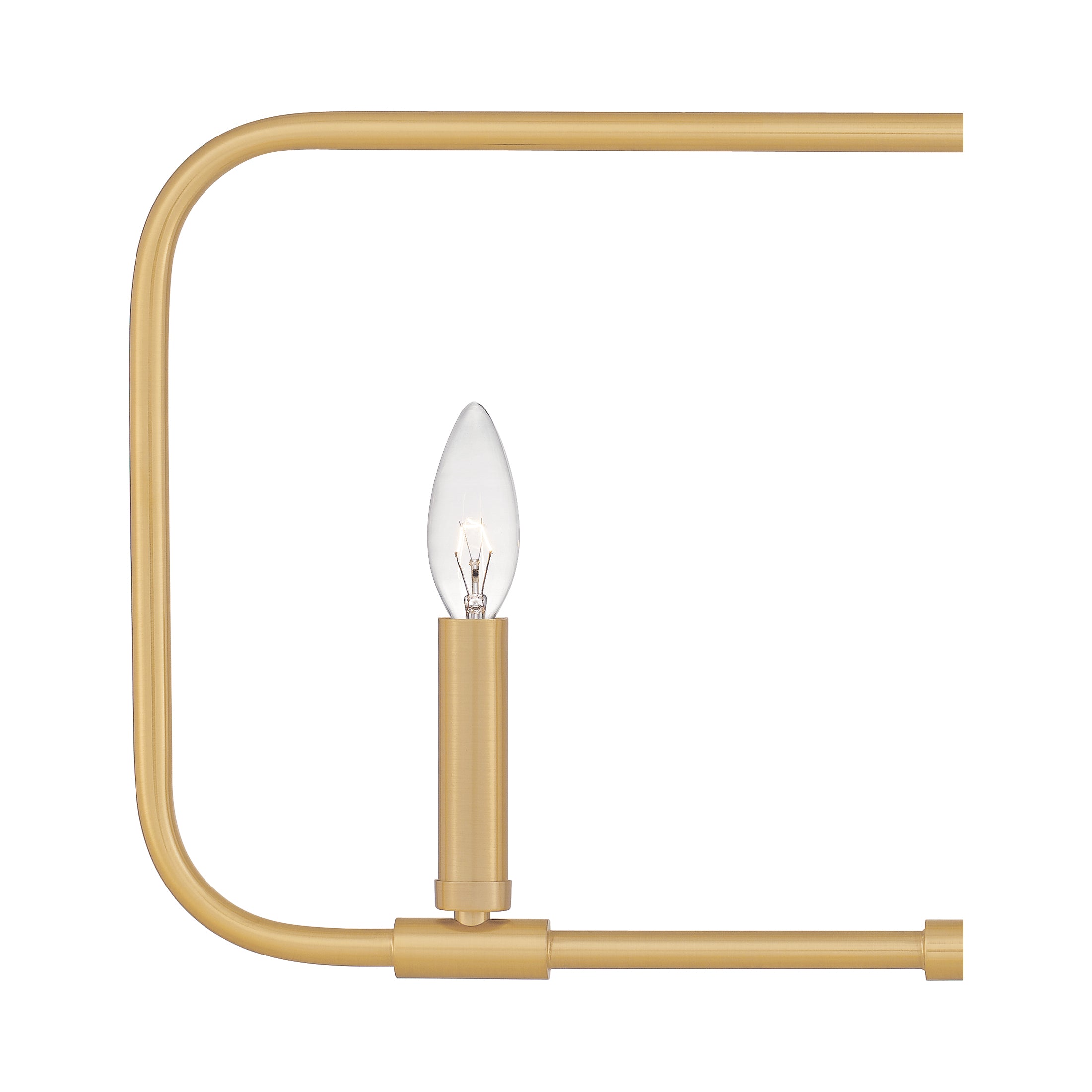 Quoizel Abner Island Light lustr aged brass