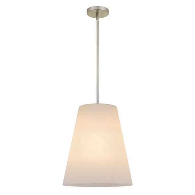 Quoizel Peregrine Pendant závěsné svítidlo brushed nickel alabastrové
