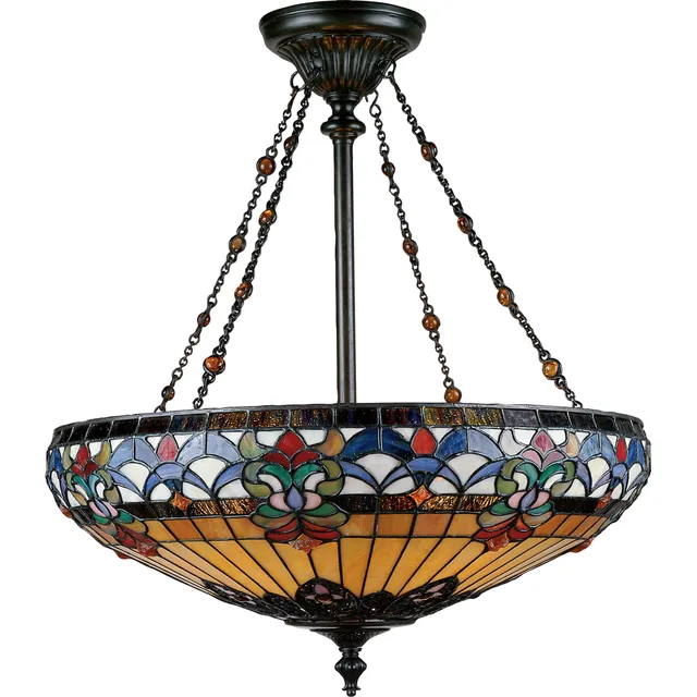 Quoizel Belle Fleur Pendant svítidlo Vintage Bronze