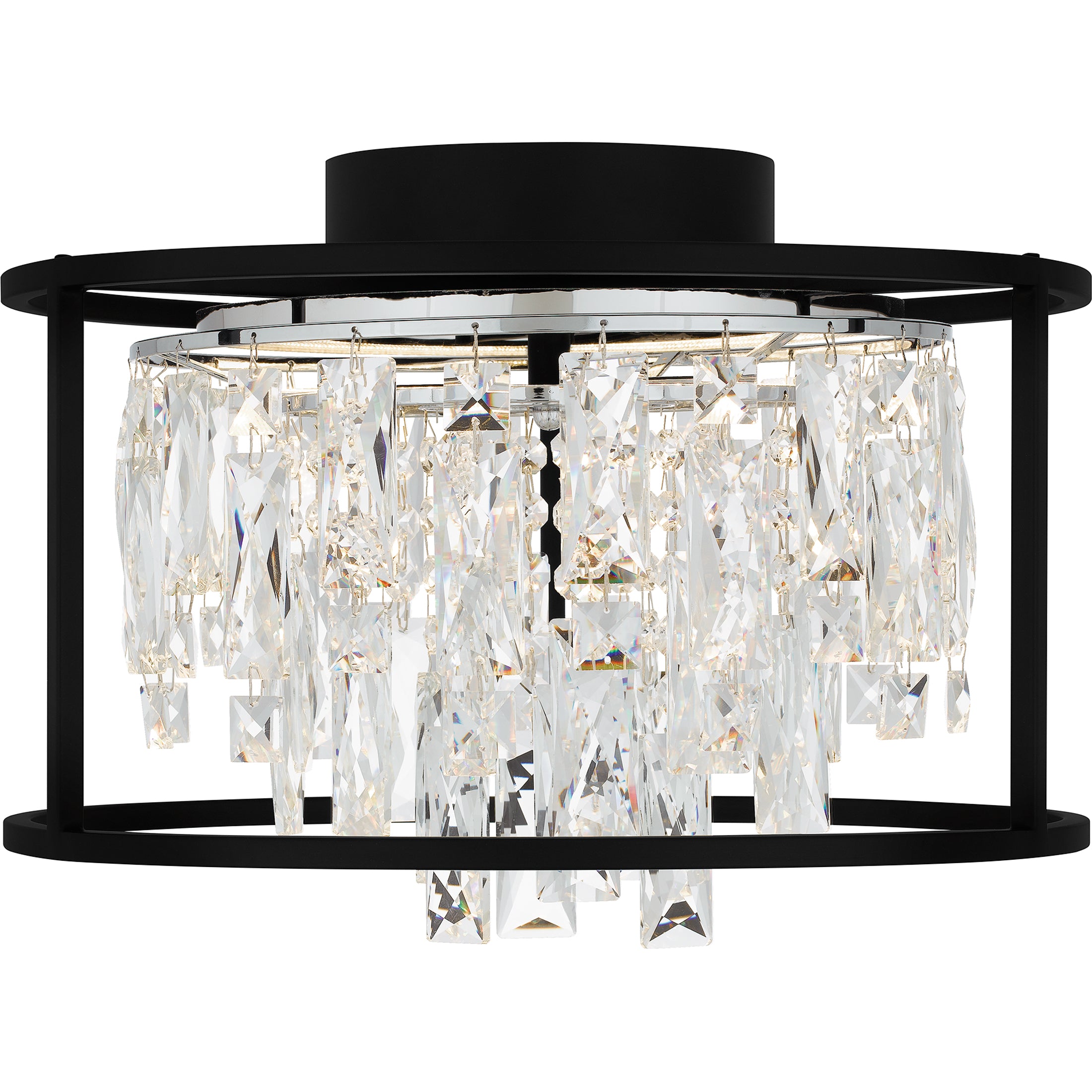 Quoizel Brilliance stropní svítídlo matte black