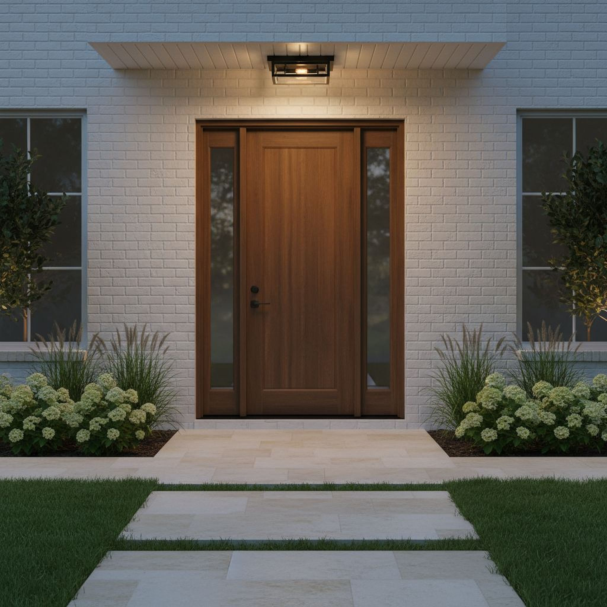 Quoizel Westover Outdoor Flush Mount venkovní černá