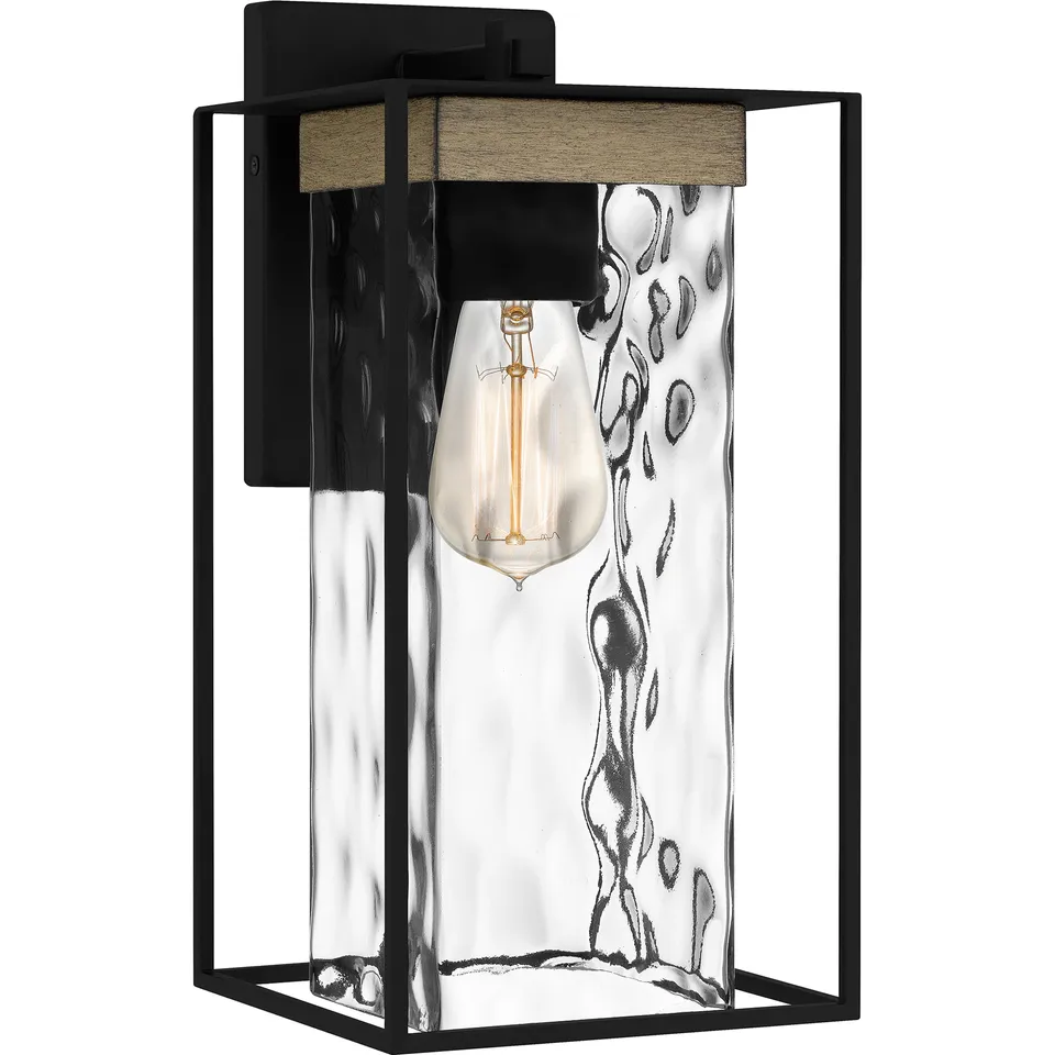 Quoizel Longwood Wall Light nástěnné svítidlo matná černá