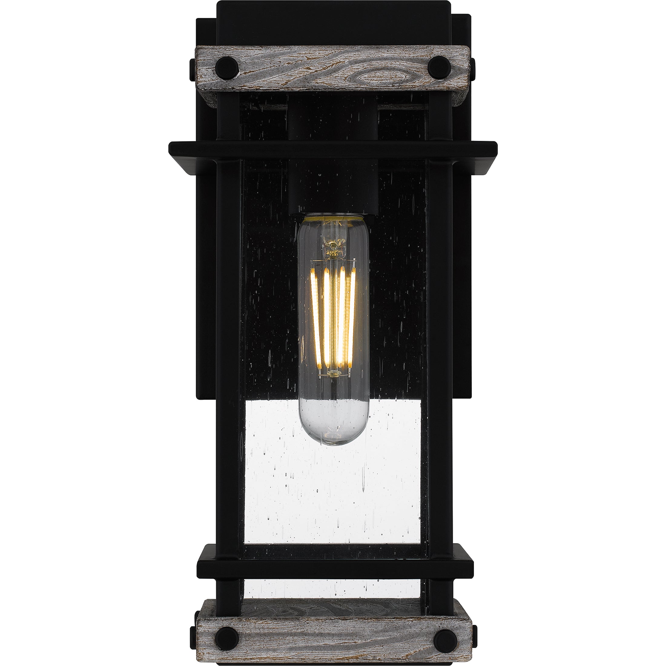 Quoizel Strader Wall Light venkovní lampa 11,5" matná černá
