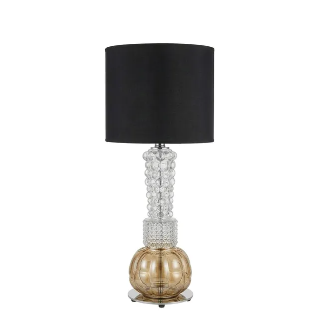 DESIGN BY US Micro Vintage stolní lampa ruční skleněné stínítko