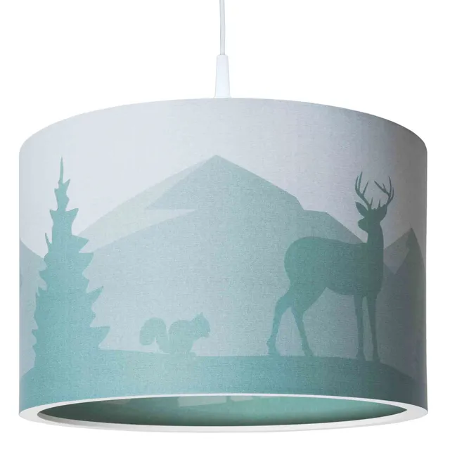 Elobra Scandi Wald závěsné svítido mint 40 cm