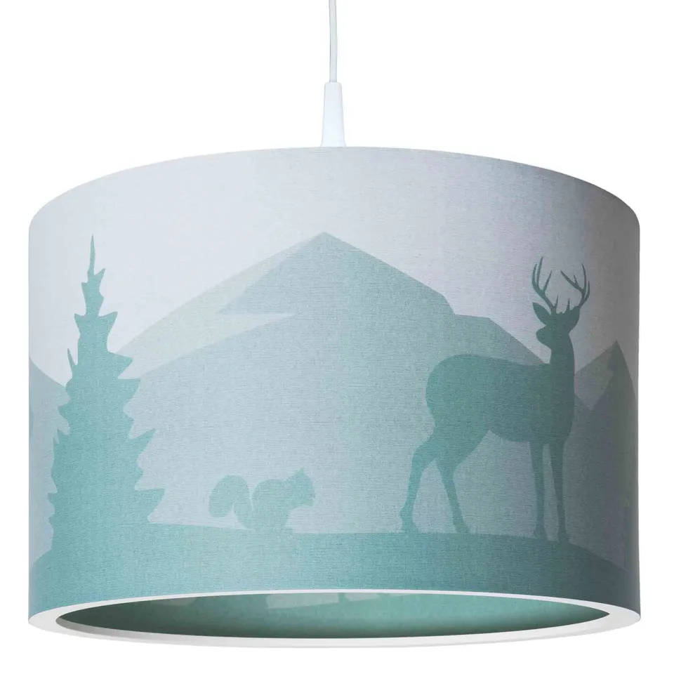Elobra Scandi Wald závěsné svítido mint 40 cm