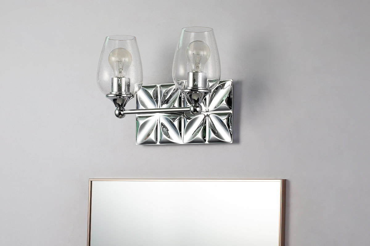 Gilded Nola Epsilon 2 Light koupelnové svítídlo chrom