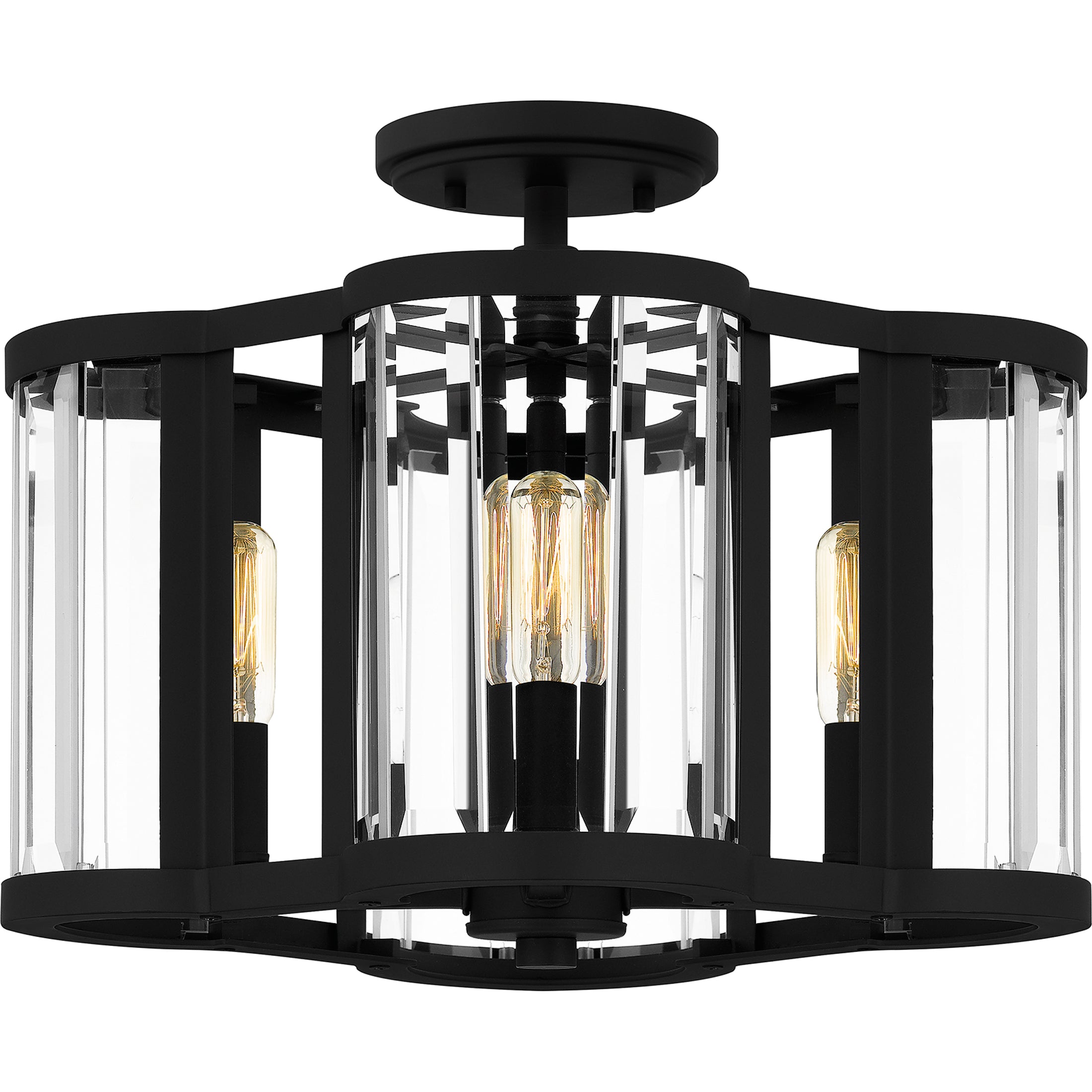 Quoizel Renee Semi-Flush stropní svítidlo bronzová zlatá