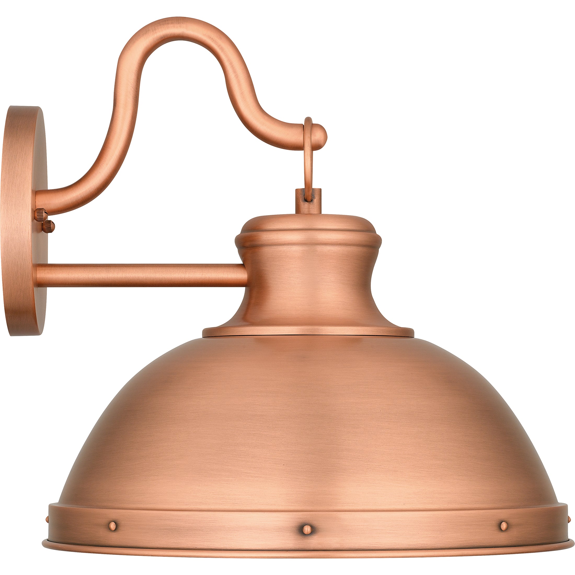 Quoizel Jameson nástěnná lucerna 11.75" Aged Copper měď