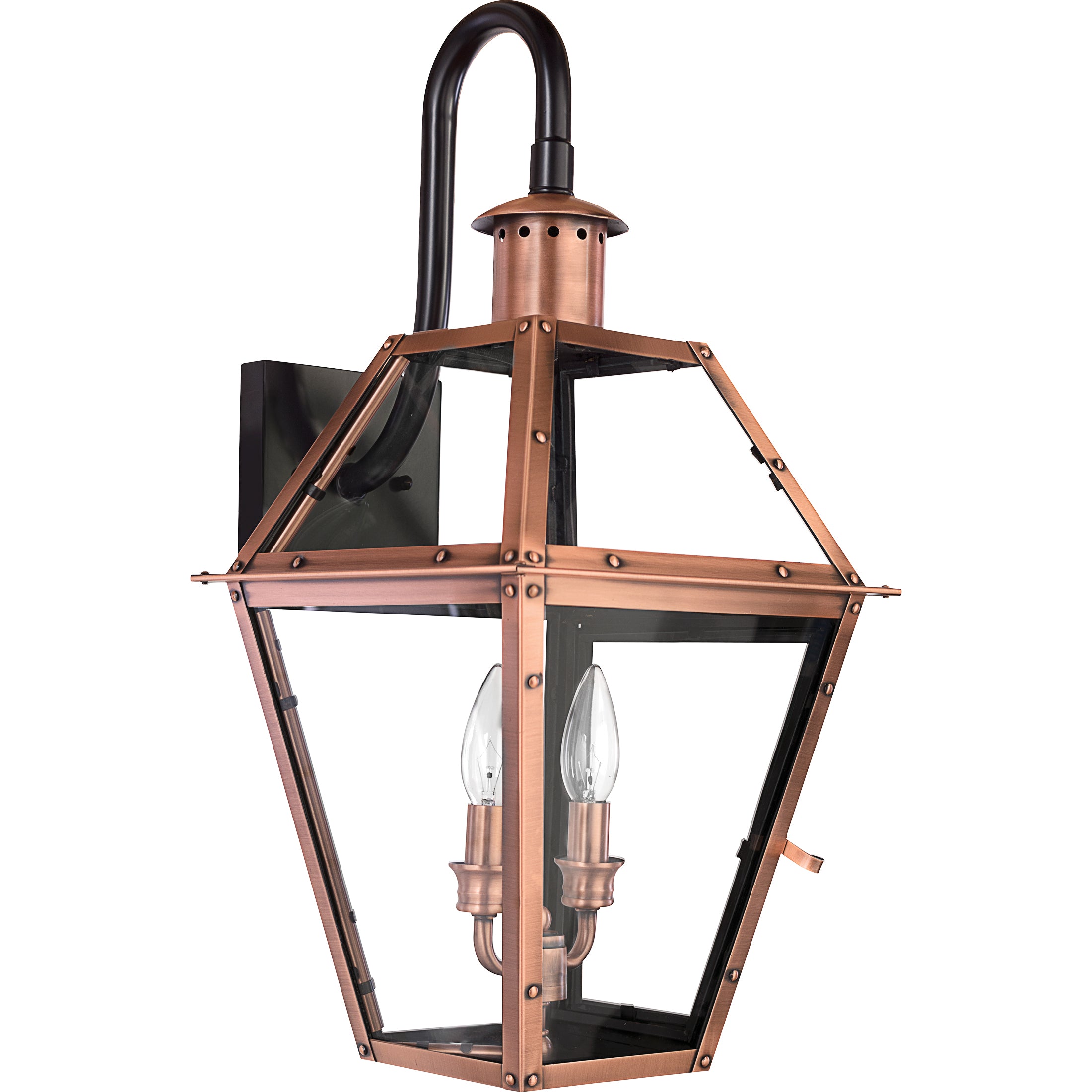 Quoizel Rue De Royal venkovní nástěnná lucerna 22,5" bronz