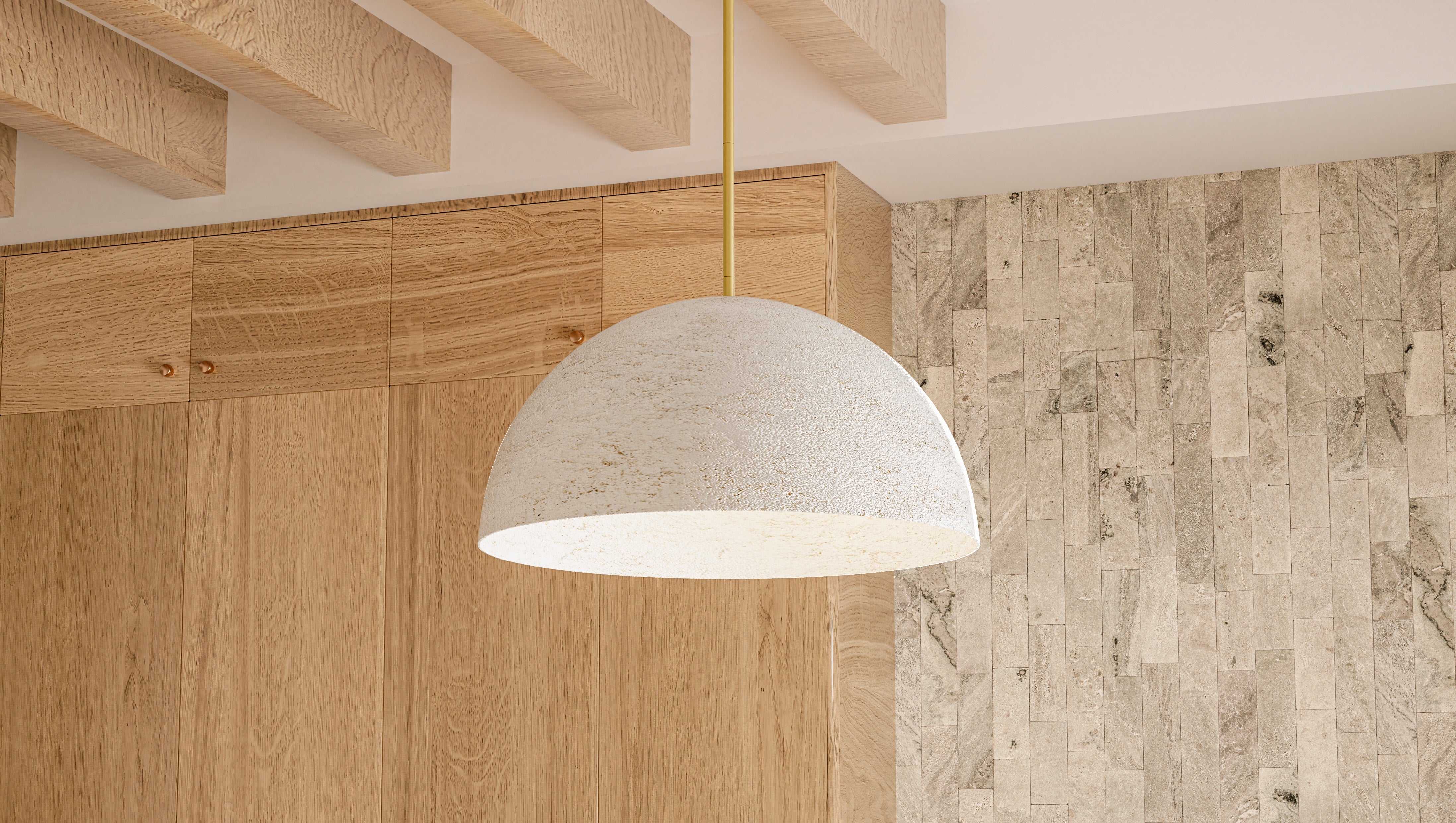 Quoizel Portia závěsné svítídlo brushed gold