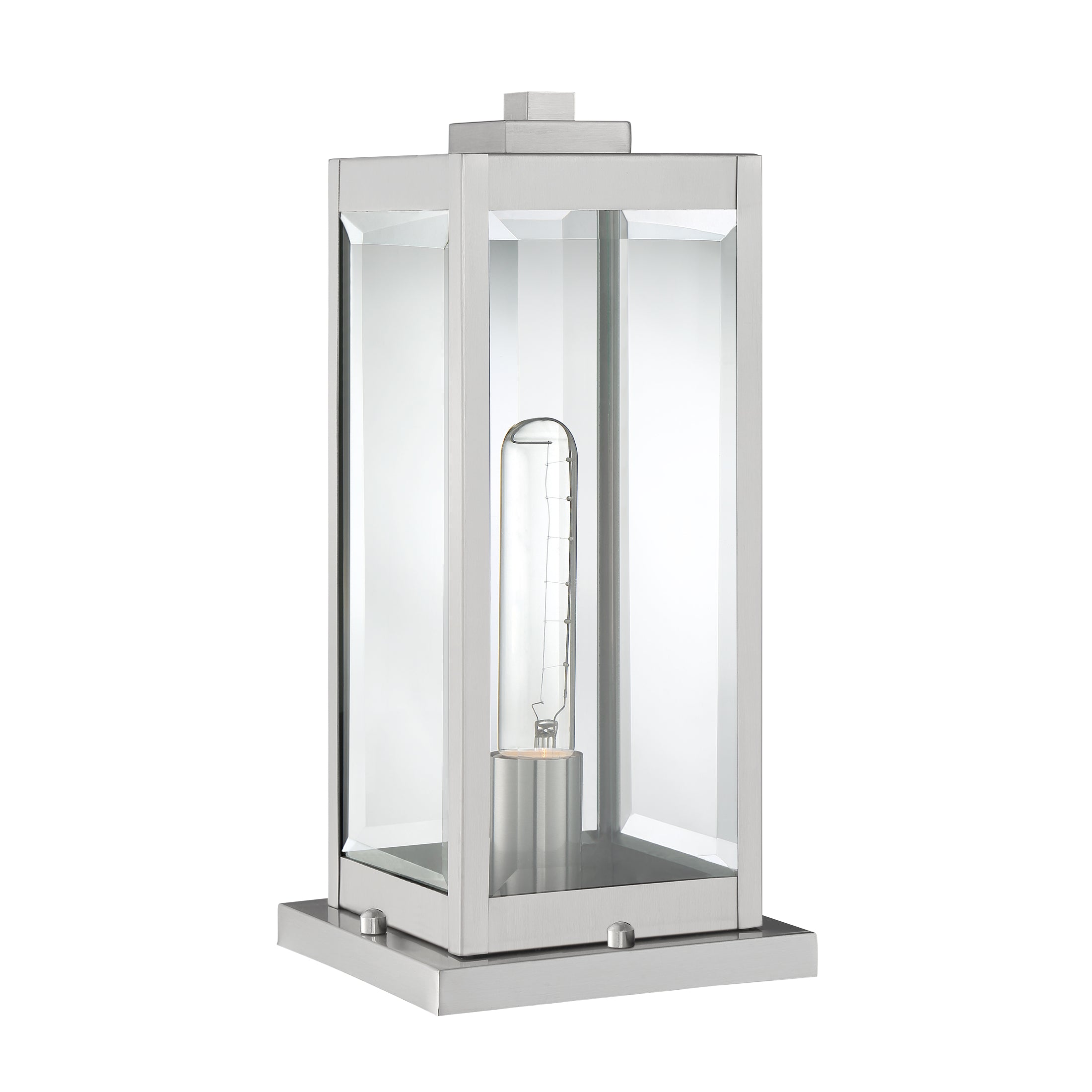 Quoizel Westover Pier Mount sloupkové svítidlo nerez 16"