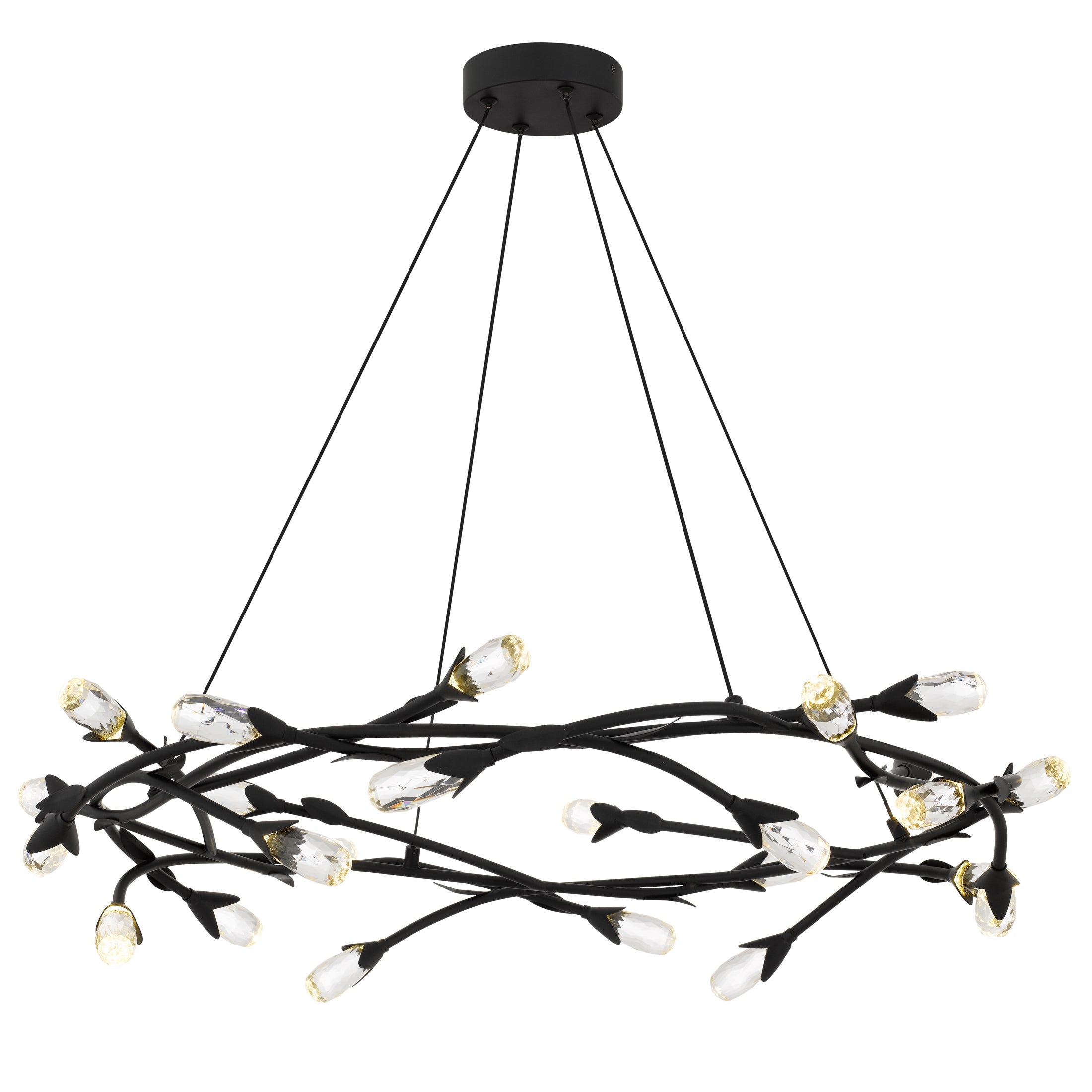 Quoizel Cora pendant Matte Black LED závěs