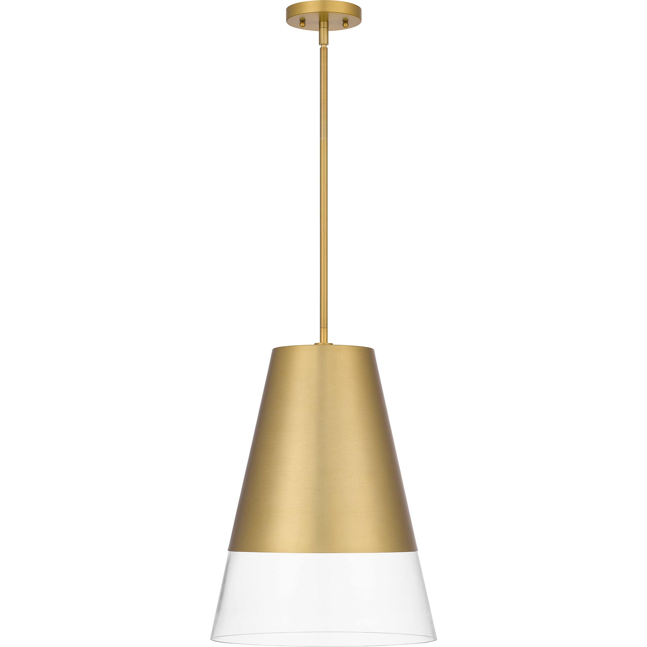 Quoizel Peregrine Pendant svítidlo zlatá