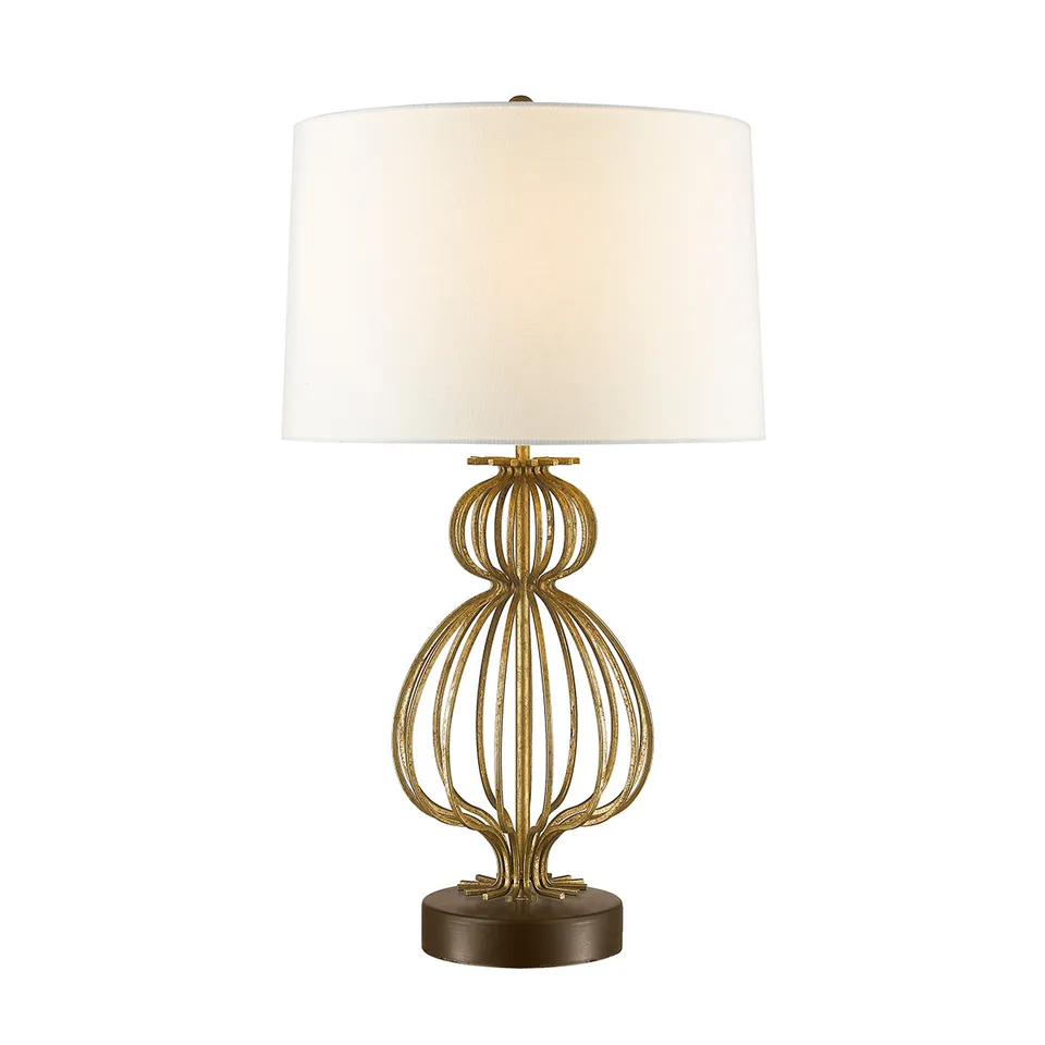 Gilded Nola Lafitte stolní lampa zlatá