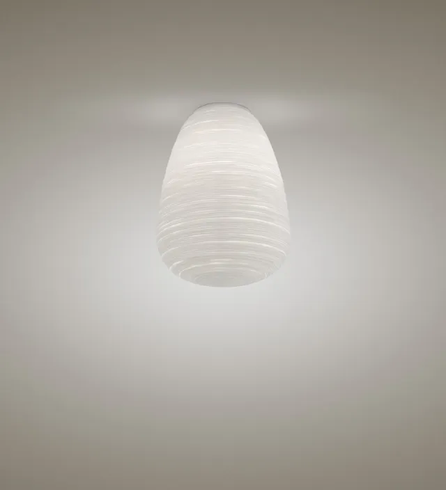 Foscarini Rituals 1 stropní svítidlo protáhlé skleněné