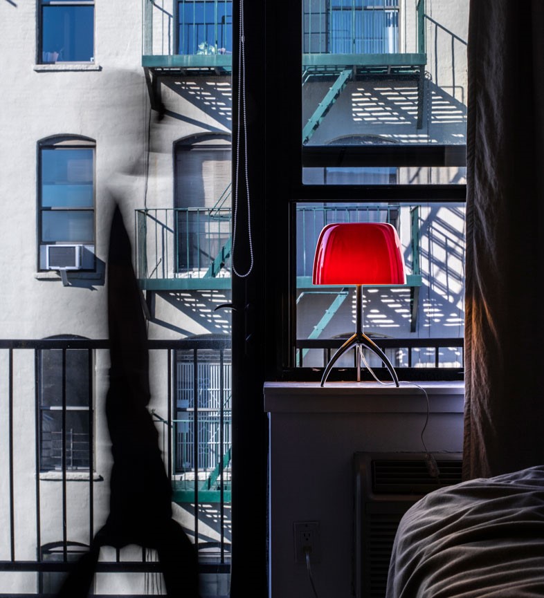 Foscarini Lumiere stolní lampa skleněná