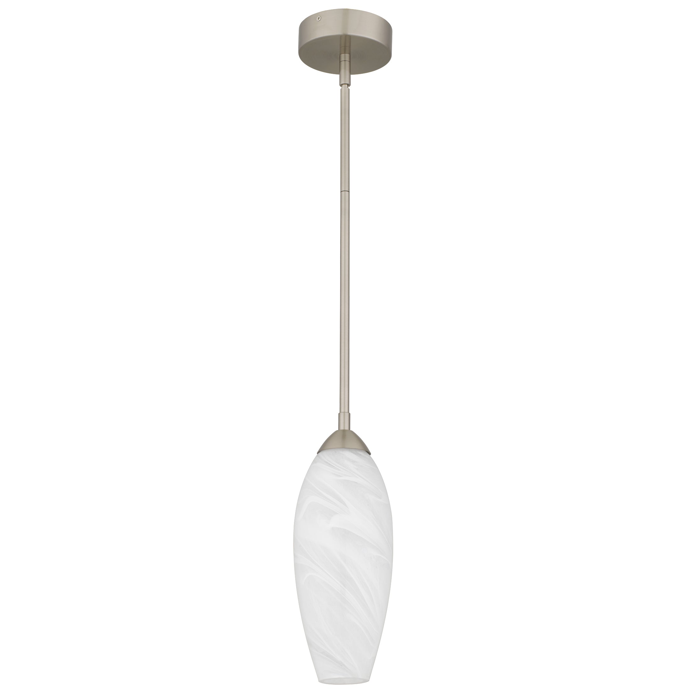 Quoizel Burnett závěsné svítidlo Brushed Nickel