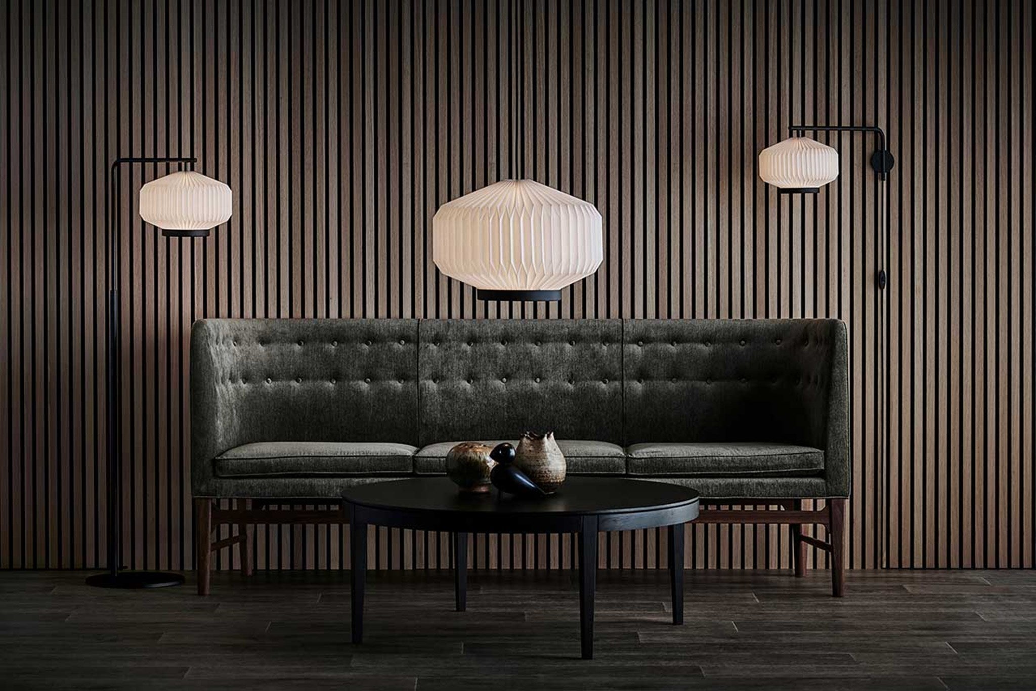 Le Klint Shibui 186 závěsné svítidlo small černá