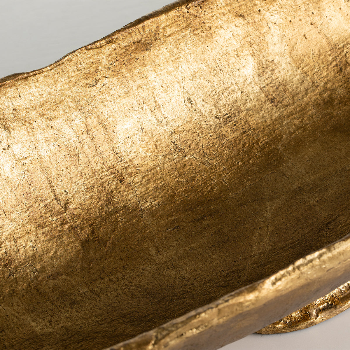 Gilded Nola Forshey dekorativní mísa zlatá