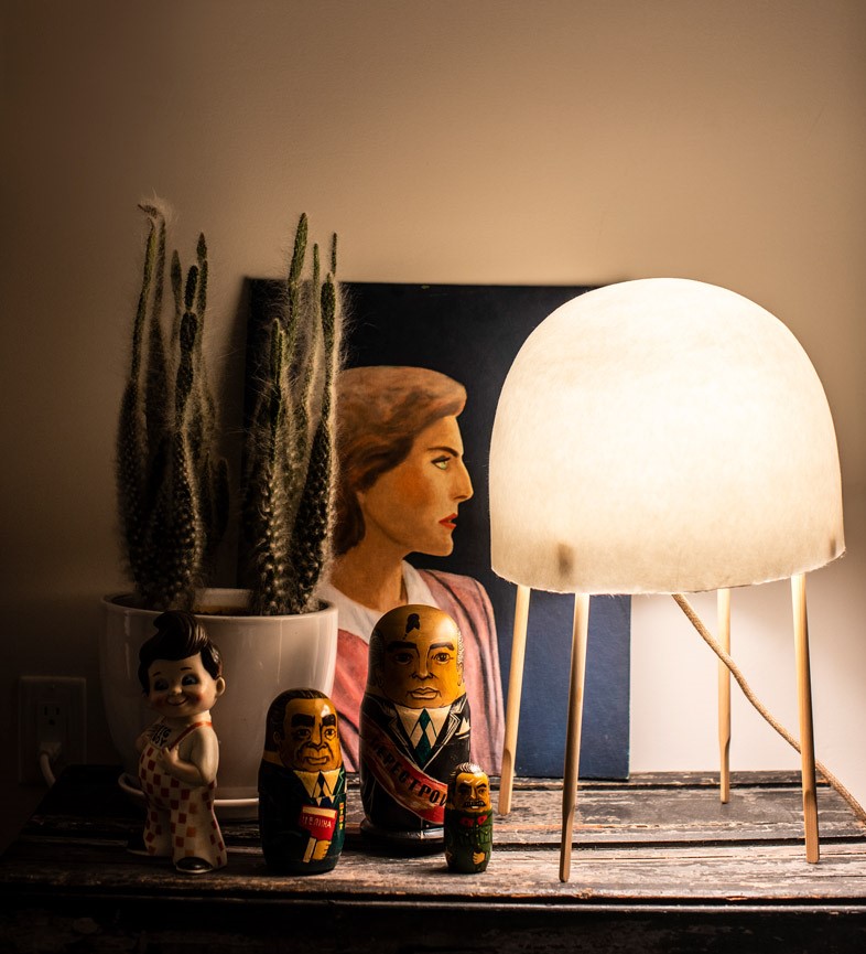 Foscarini Kurage stolní lampa papírová