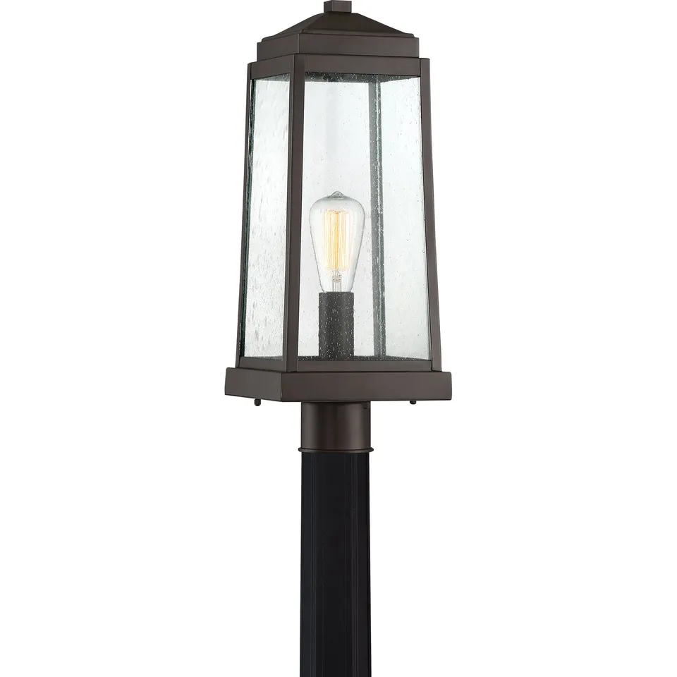 Quoizel Ravenel sloupkové svítidlo western bronze