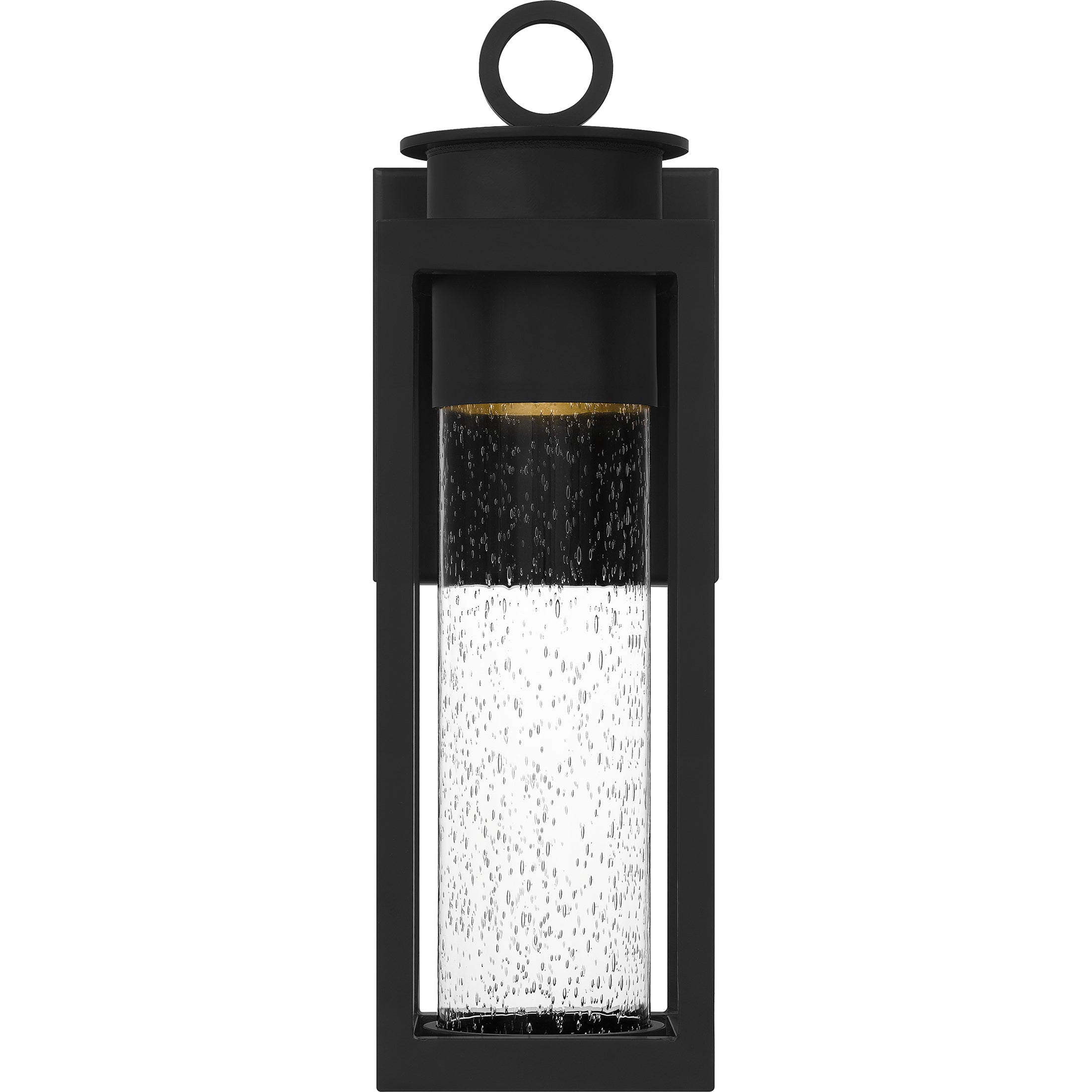 Quoizel Donegal Wall Light venkovní svítidlo černé sklo