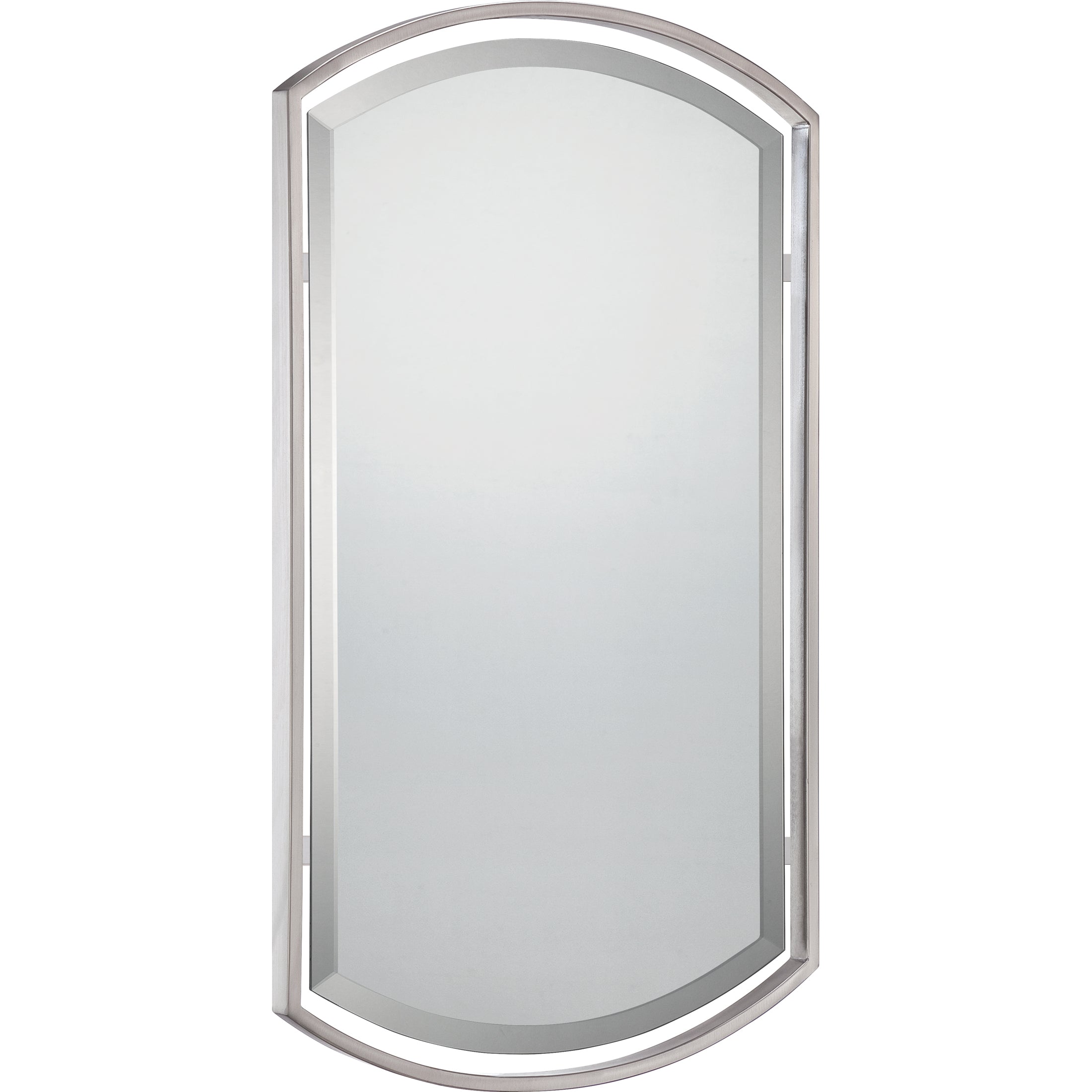 Quoizel Breckenridge Mirror zrcadlo kartáčovaný nikl zkosené