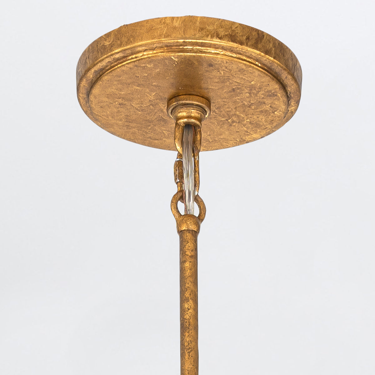 Gilded Nola Kristy 3světelný lustr antique gold