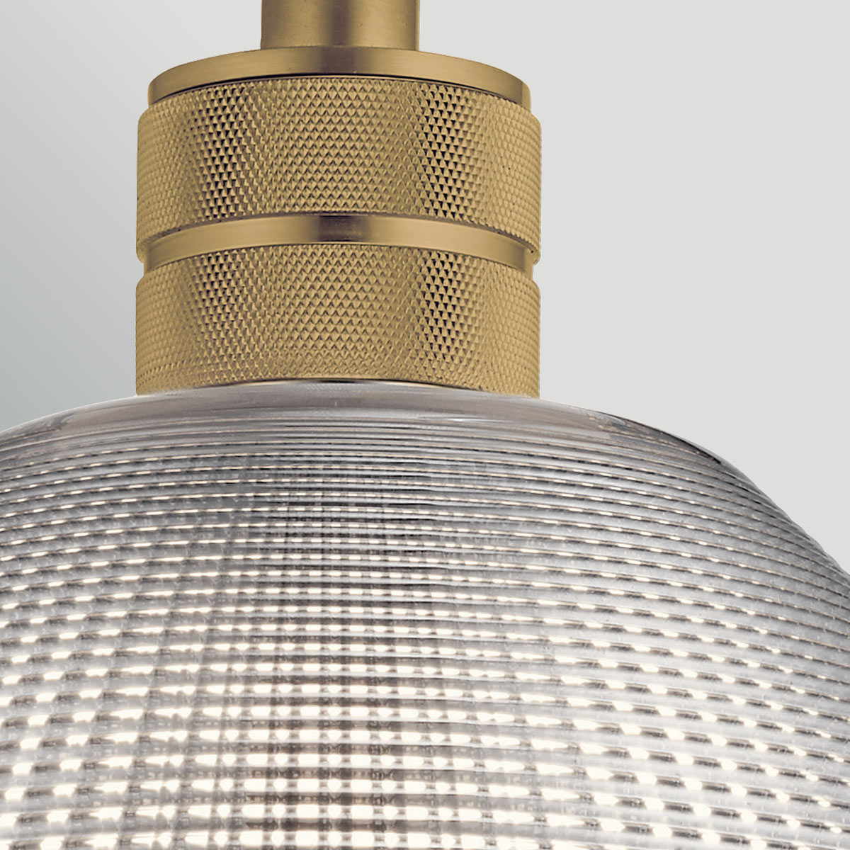 Gilded Nola Hampstead 1 Light závěsné svítidlo mosaz