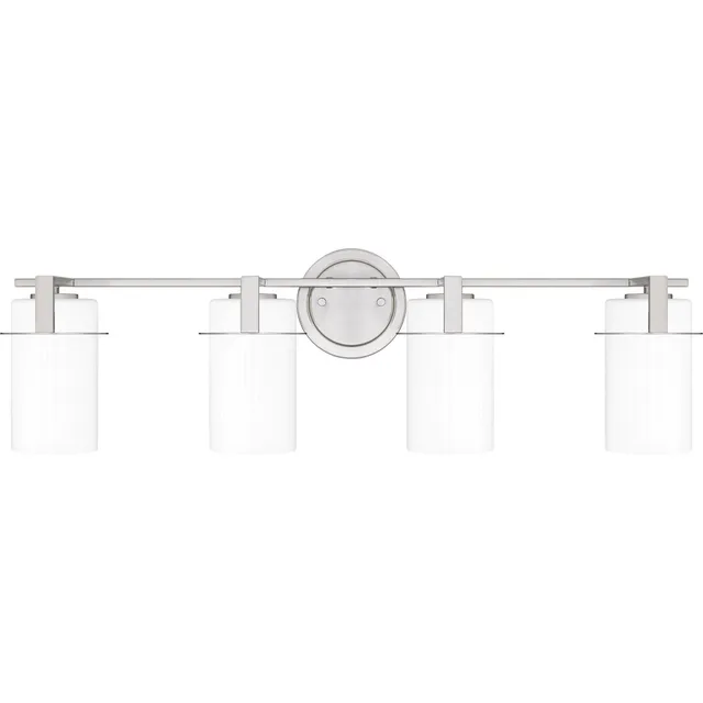 Quoizel Seymour Bath Light koupelnové světlo 3světlé nikl