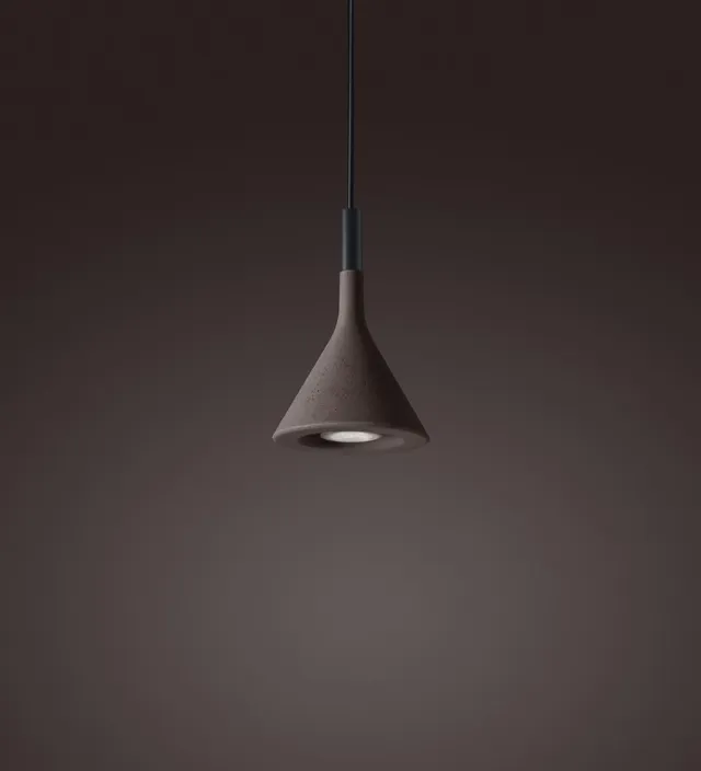 Foscarini Aplomb Mini závěsné svítidlo betonové