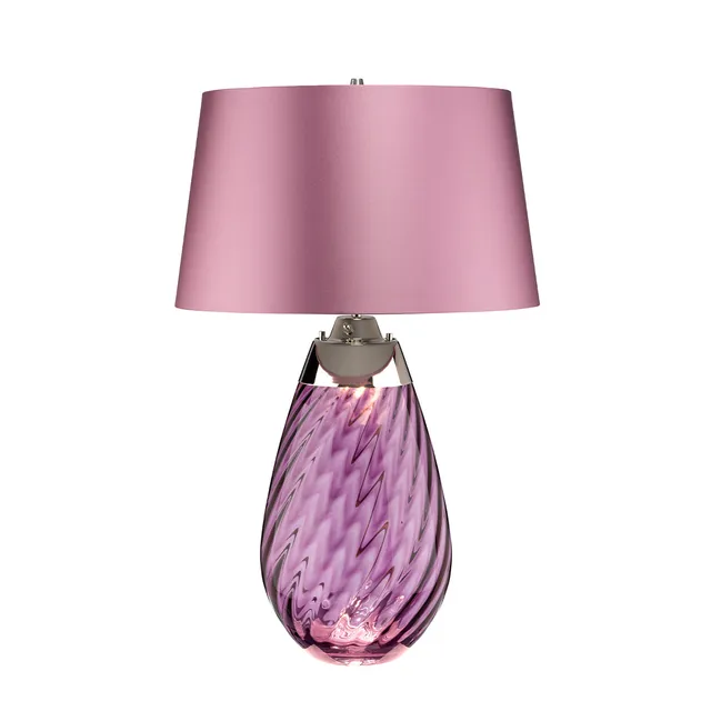 Gilded Nola Lena Large stolní lampa švestková