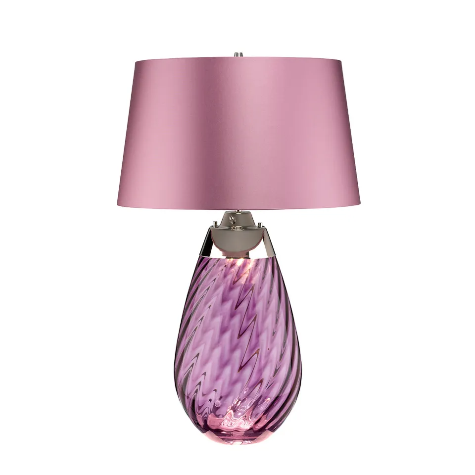 Gilded Nola Lena Large stolní lampa švestková