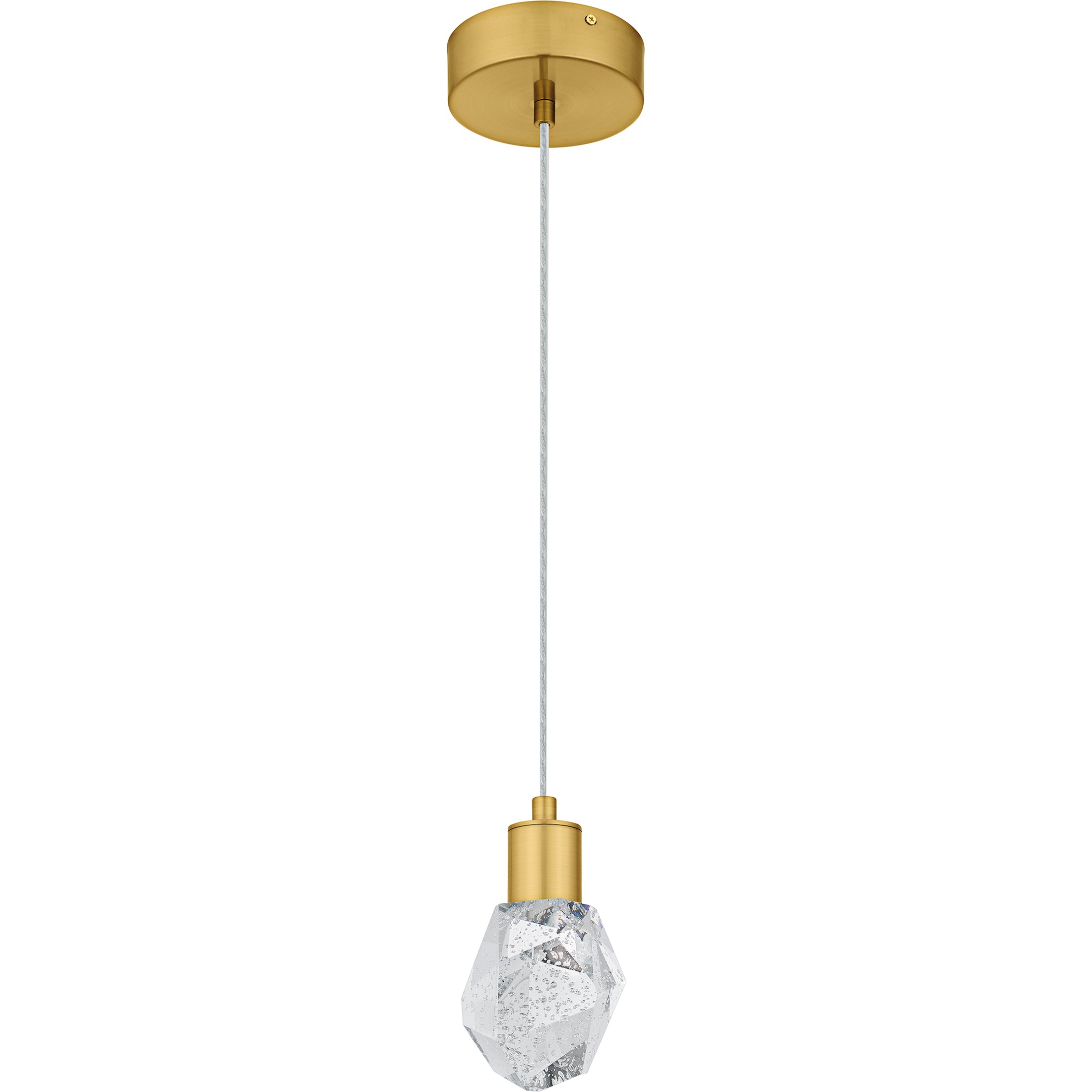 Quoizel Skye Mini Pendant závěsné svítídlo zlaté LED