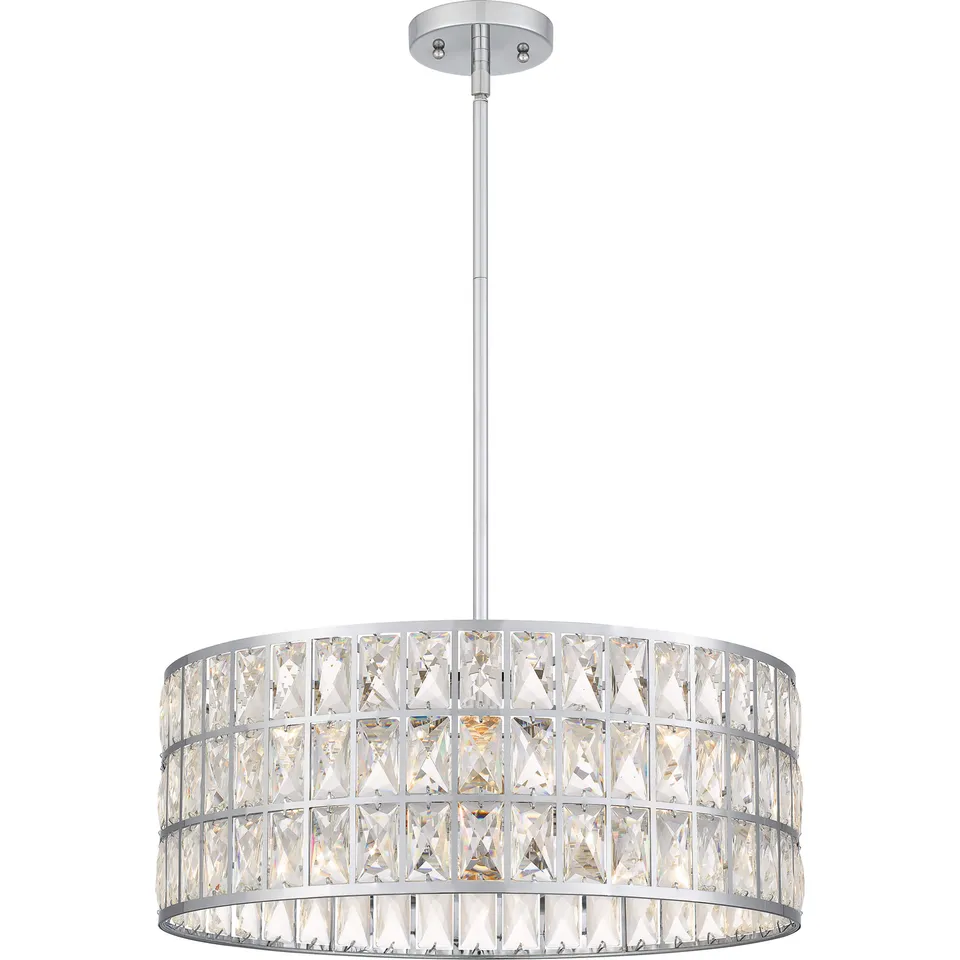 Quoizel Gibson Pendant závěsný lustr černá krystal